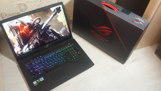 ASUS ROG STRIX SCAR EDITION GL703GS-E5053T ( 17.3 FHD IPS 144HZ I7-8750H GTX1070(8GB) 32GB 1TB 256SSD )