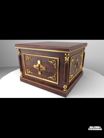 Риза для престола, тёмный цвет