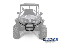 Бампер передний спорт Rival 444.6879.1 для CFMOTO Z8  2013- (Сталь) (930х400х210)