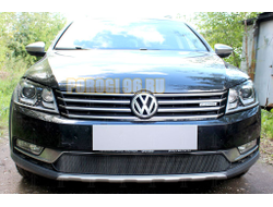 Защита радиатора Volkswagen Passat B7 (универсал) 2011-2015 black