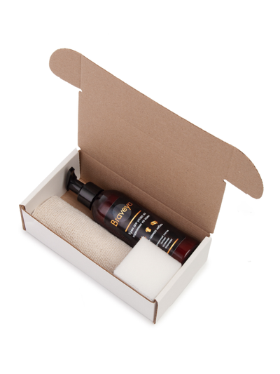 Крем для обуви Braveya средне-коричневый 150мл