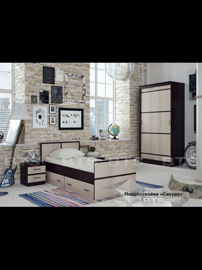 Сакура набор мебели для подростковой комнаты