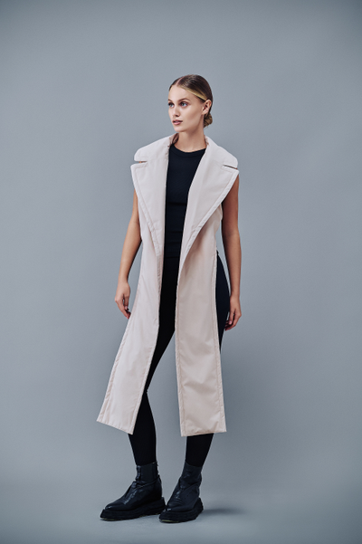 Парка Zhilet Бежевая