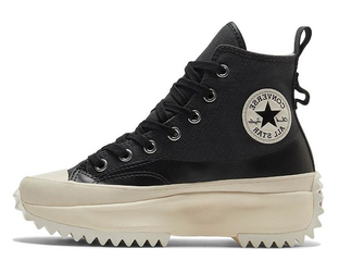 Converse run star hike hi jw anderson black top