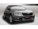 Premium защита радиатора для Skoda Octavia A7 рестайлинг (2017-2020) из 2-х частей