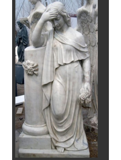 Скульптура скорбящий Ангел