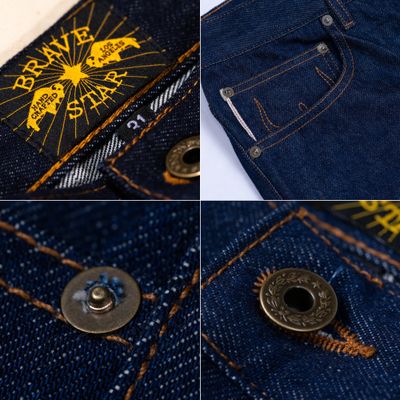 Джинсы =Brave Star= Mojave Western Cut Bison Ltd. Edition: 14oz XX Cone Mills White Oak Selvage Denim