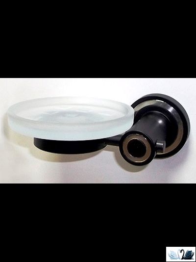 Мыльница Wildbad X5 A115020101, настенная черного цвета