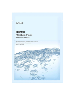 Увлажняющая тканевая маска с берёзовым соком Anua Birch Moisture Mask