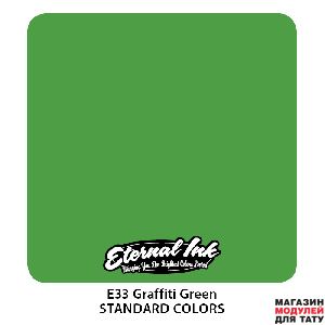 Eternal Ink E33 Graffiti green 1/2 oz