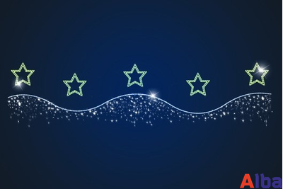 Перетяжка уличная Ночные волны