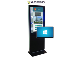 Информационный терминал NextStand 43S NR 101 ST- W1 со встроенной ИС+ПО+сенсорное управление+Планшет