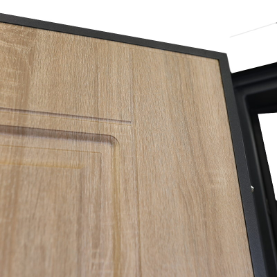 Стальная дверь   Mix. Заказная модель.