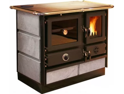 Печь-камин MAGNUM PLUS 4D L S (с камнем) /левая/, MBS (Сербия)