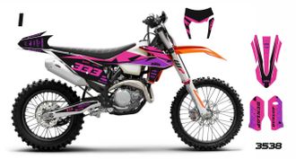 Наклейки KTM 250 450 2020 2021 екатеринбург мотонаклейкару УФА Магнитогорск Челябинск
