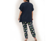 Женская пижама Арт.  6208-9277 (цвет темно-синий) Размеры 60-74