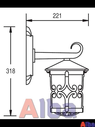 Frankfurt 15852 Парковый светильник