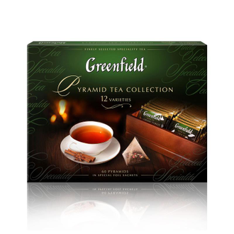 Чай Greenfield Pyramid Tea Collection ассорти 60 пакетиков