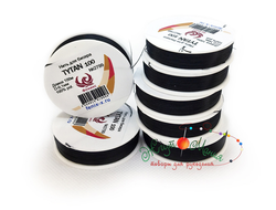 Нить для бисера Tytan 100 - ЧЕРНЫЙ (№2799)