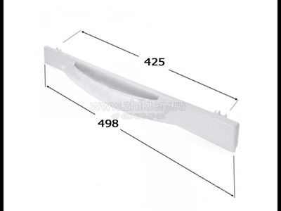 Ручка дверки духовки GEFEST 3100, 3200 белая