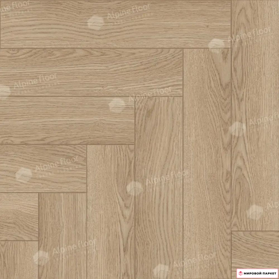 Ламинат Alpine Floor Herringbone 8 Pro Дуб Артуа LF102-12 33 класс толщина 8 мм с фаской 1.3465 м2