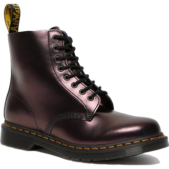 Ботинки Dr. Martens 1460 Pascal Chroma Metallic красные