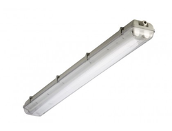 Светильник TLWP 236 PS IP66 в комплекте с 2 лампами светод. 18вт 6500к 1480ЛМ G13