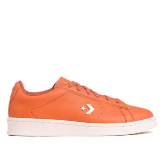 Кеды Converse x Horween Pro Leather низкие оранжевые