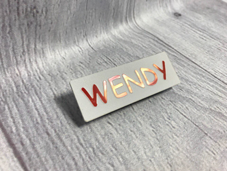 Бейдж Wendy, бейджик Wendy