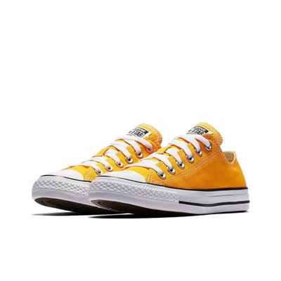 женские кеды Converse All Star оранжевые низкие 159676C
