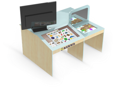 Интерактивный логопедический комплекс Лого СЭНД стол логопеда LOGO SAND Олодим логопедический стол