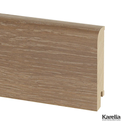 Плинтус напольный Pedross R9 Дуб Фосиль шпон 80х18х2500 купить в интернет-магазине karelia-floor.ru