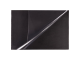 Коврик-подкладка настольный для письма (590х380 мм), с прозрачным карманом, черный, BRAUBERG, 236774