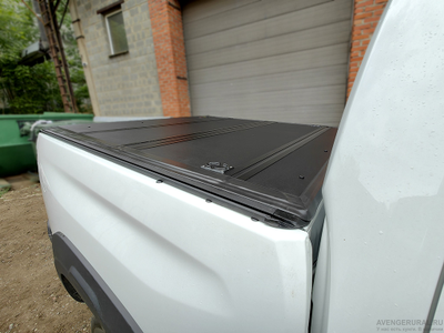 Жёсткая 4-секционная алюминиевая крышка на Changan Hunter Plus