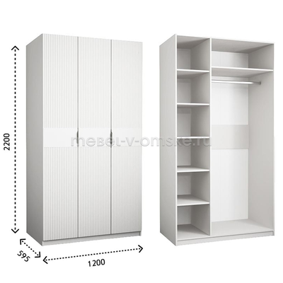 Шкаф Амели 3-х дверный