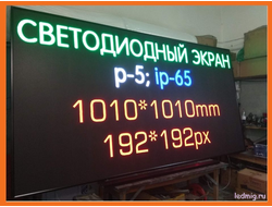LED экран  Р-5 (6500Кд) 1кв.м