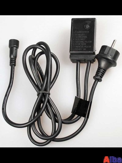 Блок питания с контроллером, черный, 220В