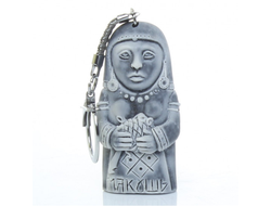 Брелок-барельеф МАКОШЬ, литьевой мрамор. ОПТ