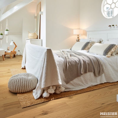 Паркетная доска Meister PS 300 Residence Дуб Витал 8377 в интерьере