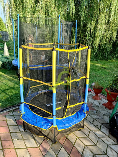 Батут с защитной сеткой IgraGrad Mini 144 см (55") фото