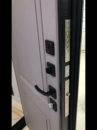 ТАНДОР. СТАЛЬ 2 мм. ДЕКАНТО 100 мм. ТРЕХКОНТУРНАЯ. ЧЕРНЫЙ БУКЛЕ / SOFT TOUCH СЕРЫЙ БАРХАТ