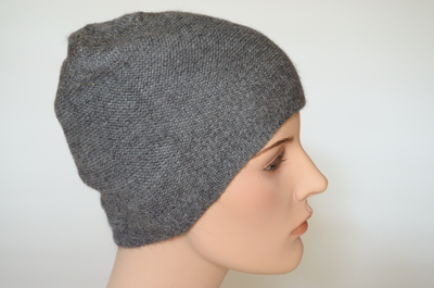 Визио итальянская шапка вязаная серая Vizio 7000
