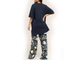 Женская пижама  Арт.  7725-2921 (цвет темно-синий)  Размеры 60-74