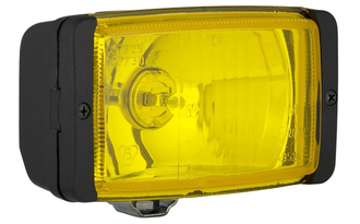 Дополнительная фара дальнего света Wesem HMz 083.31 (комплект 2 шт) с желтым стеклом