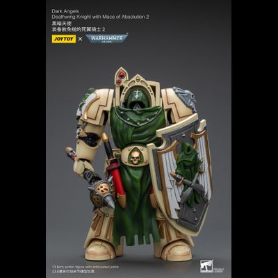 Терминатор Крыла Смерти Темных Ангелов (Warhammer 40k) - КОЛЛЕКЦИОННАЯ ФИГУРКА 1/18 Dark Angels Deathwing Absolution 2 (JT9213) - JOYTOY