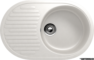 Мойка из искусственного камня Ulgran U-107 (730х455 мм)