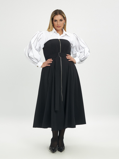 Сарафан чёрного цвета