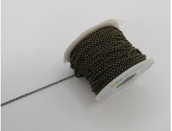 Цепь сталь 2х2мм Micron  цвет бронза