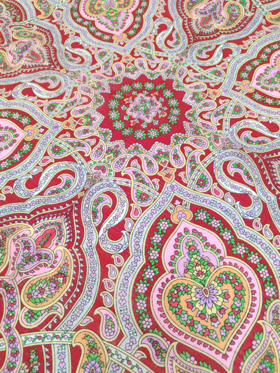 Павловопосадский платок Воскресное утро 1949-5