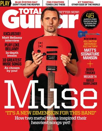 Total Guitar Magazine September 2022 Muse Cover, Intpressshop